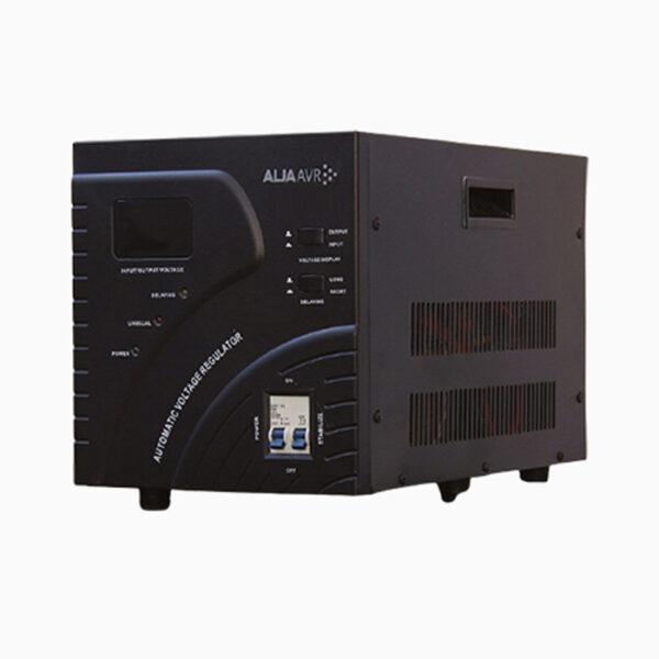 استابلایزر آلجا تکفاز با تکنولوژی سروو موتور مدل SVC15000