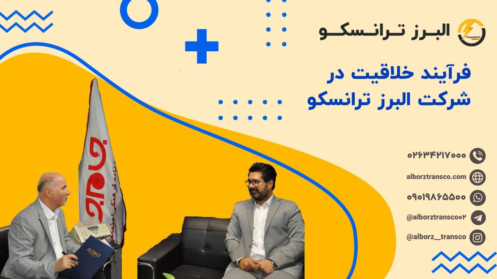 فرآیند خلاقیت در شرکت البرز ترانسکو