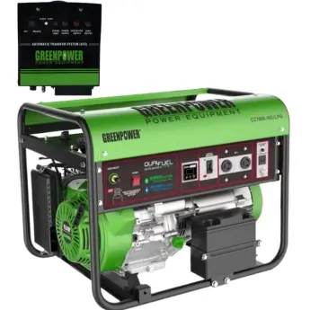 موتور برق گازسوز اتومات گرین پاور CC7000ATS NG/LPG