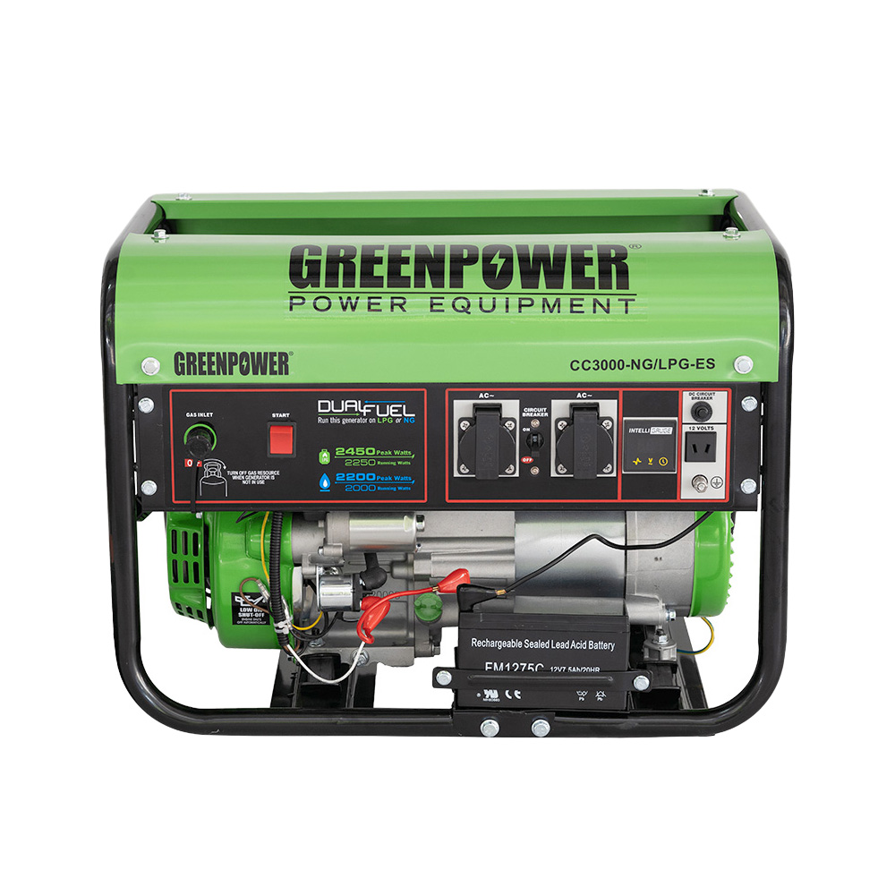 موتوربرق گازسوز گرین پاور سری CC3000-NG/LPG