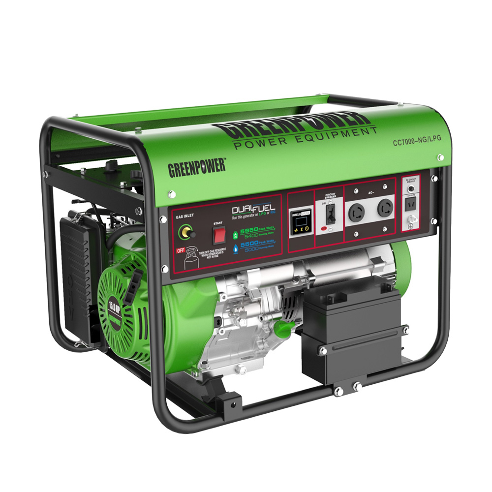 موتور برق گازسوز گرین پاور سری CC7000-NG/LPG