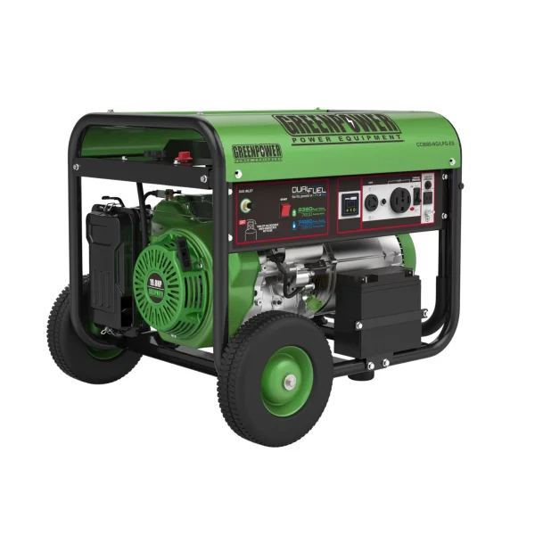 موتوربرق گازسوز گرین پاور سری CC9000-NG/LPG-ES
